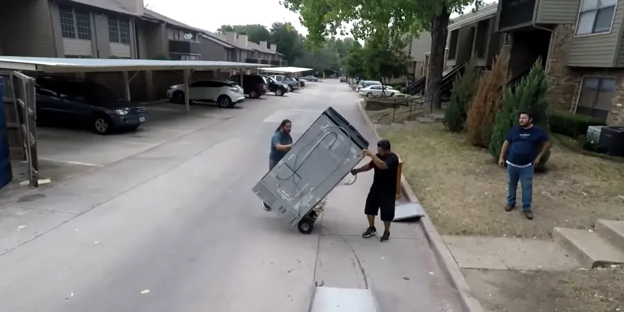 An organized, efficient crew on the job